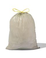 HEMA Huisvuilzakken met trekband 30L - gerecycled plastic - 25 stuks - thumbnail
