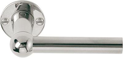 Formani TIMELESS 1910LMRR38 deurkruk ongeveerd op rozet - glans nikkel