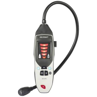 VOLTCRAFT GD-270 Gaslekdetector Methaan, Waterstof, Propaan, Etheen, Ethaan, Hexaan, Benzeen, Iso-butaan, Ethanol, Aceetaldehyde, Formaldehyde, Tolueen,