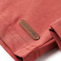Kindershirt met lange mouwen motorprint 92 hennakleurig - thumbnail