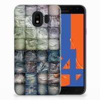 Silicone Back Cover Samsung Galaxy J4 2018 Spijkerbroeken - thumbnail