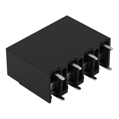WAGO 2086-3104 Printklem 1.50 mm² Aantal polen 4 Zwart 1 stuk(s)