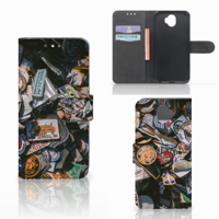 Wiko Wim Telefoonhoesje met foto Badges - thumbnail