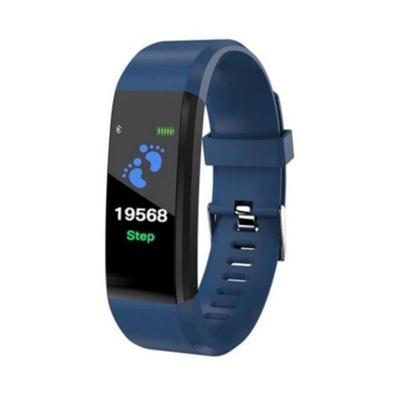 ID115 0.96 inch OLED scherm Smart Watch armband stappenteller Sport Fitness Tracker bracelet(Blue)