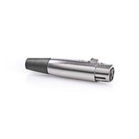 XLR-Connector | XLR 3-pins female | 25 stuks | Metaal - thumbnail