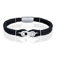LGT JWLS Armband - Locomotief Zwart-23cm - thumbnail