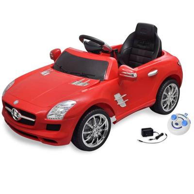 vidaXL Elektrische auto Mercedes Benz SLS AMG rood 6 V met afstandsbediening