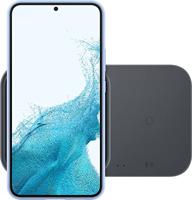 Samsung Wireless Charger Duo EP-P5400 EP-P5400BBEGEU Inductie lader 2.77 A Uitgangen USB-C Donkergrijs - thumbnail