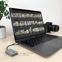 ACT AC7056 USB-C OTG kaartlezer - thumbnail