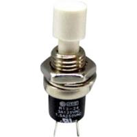 TRU COMPONENTS 1587873 TC-R13-24A1-05-WT Druktoets 250 V/AC 1.5 A 1x uit/(aan) Moment 1 stuk(s) - thumbnail