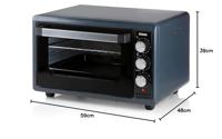 DOMO DO518GO Mini-oven Timerfunctie 38 l - thumbnail