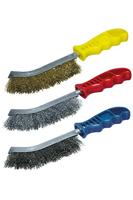 Wolfcraft 2138000 Staalborstel Staal, RVS, Messing 3-delig 1 stuk(s) - thumbnail