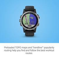 Garmin 010-01987-21 Fenix 5S Plus multisport GPS smartwatch (2e kans) - thumbnail