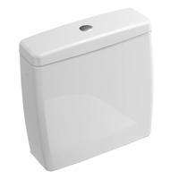 Villeroy & Boch O.novo Compact duoblokreservoir met zij en achteraansluiting wit 5788s101 - thumbnail