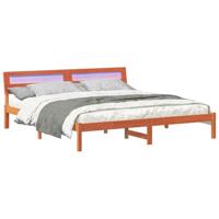 Bedframe Wasbruin 180 x 200 cm Massief grenenhout - thumbnail
