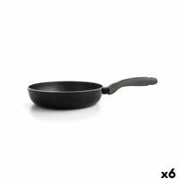 Pan Quid Honey Zwart Metaal Ø 24 cm (6 Stuks) - thumbnail