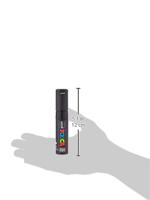 Uni-Posca Posca marker, afm pc-8k, lijndikte 8 mm, breed, zwart, 1 stuk - thumbnail