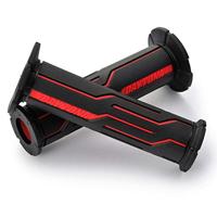 DAYTONA handvat "d-line" rubber grip d-lin sw/rt 125 open - thumbnail