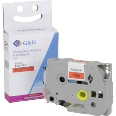 G&G Labeltape Tekstkleur: Zwart