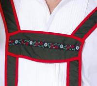 Tyrolean Lederhose groen - thumbnail