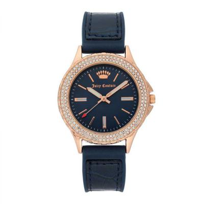 Juicy Couture Horloge JC/1112RGNV Dames 36mm Juicy Couture Horloge JC/1112RGNV Dames 36mm