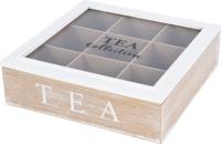 Theedoos mdf 9 vakjes - thumbnail