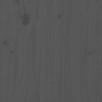 Wasmand 88,5x44x76 cm massief grenenhout grijs - thumbnail
