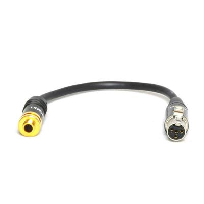 Peppercable CAY-SHU mini jack female - TA4F mini XLR female