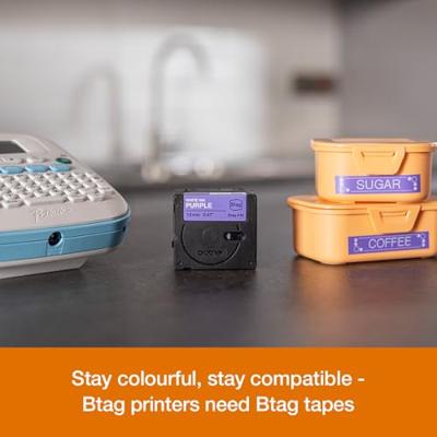Labelprinter brother ptouch btag ptn20 wit | 3 stuks