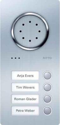 Ritto by Schneider 1810420 Deurintercom RVS