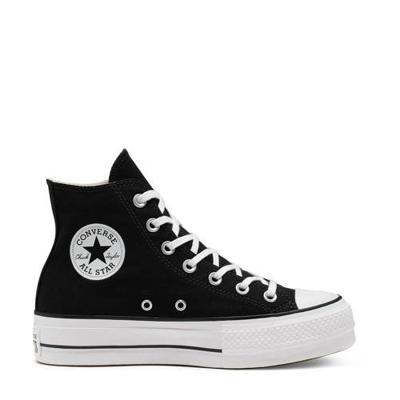 Casual Damessneakers Converse All Star Platform High Top Zwart Schoenmaat 36