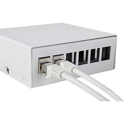 Renkforce 6 poorten Consolidation Point Box voor Keystone Module Zonder connectoren Aansluittechniek: Keystone module Renkforce 6 poorten Consolidation Point Box voor Keystone Module Zonder connectoren Aansluittechniek: Keystone module