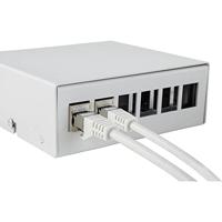 Renkforce 6 poorten Consolidation Point Box voor Keystone Module Zonder connectoren Aansluittechniek: Keystone module - thumbnail