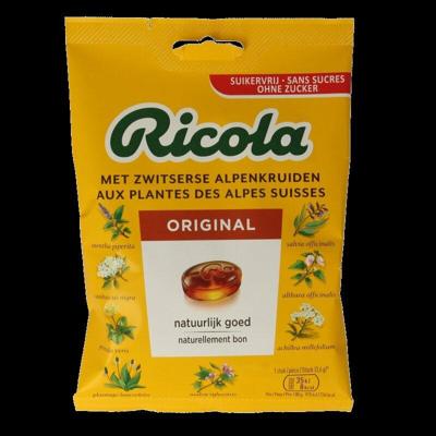 Ricola Original suikervrij 75 Gram Ricola Original suikervrij 75 Gram