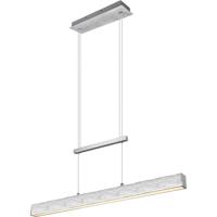 LED Hanglamp - Trion Parola Up and Down - 31W - Warm Wit 3000K - Dimbaar - Rechthoek - Mat Grijs - Aluminium - thumbnail