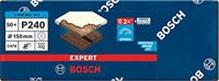 Bosch Accessories EXPERT C470 2608901143 Excenterschuurpapier Geperforeerd Korrelgrootte (num) 240 (Ø) 150 mm 50 stuk(s) - thumbnail