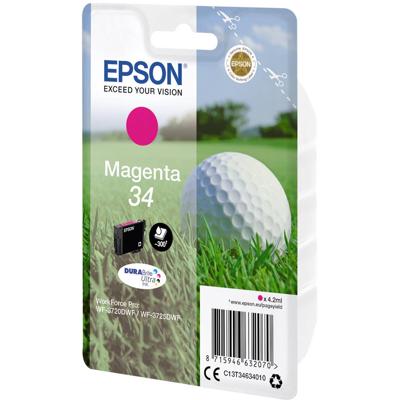 Epson Inktcartridge 34 Origineel Magenta C 13 T 34634010