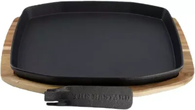 The Bastard Sizzling Plate & Holder L/M