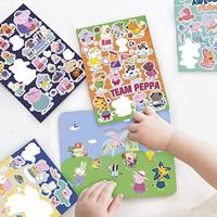 Peppa Pig Herbruikbare Raamstickers - thumbnail