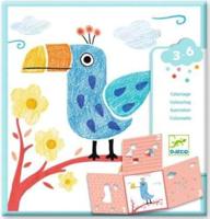 Stencils - DJECO meerkleurig - thumbnail