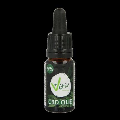 Vitiv CBD olie 5% 10 Milliliter