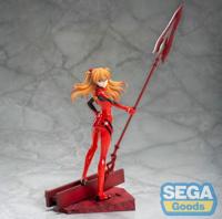 Evangelion: 3.0+1.0 Thrice Upon a Time Luminasta PVC Statue Asuka Shikinami Langley x Spear of Longinus 20 cm - thumbnail