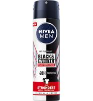 Nivea Men deodorant spray black & white max protection 150 Milliliter - thumbnail