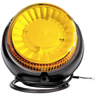 Fristom FT-101 3S LED Zwaailicht 12 V, 24 V, 36 V werkt op boordnet Vaste montage, Schroefmontage Oranje