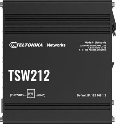 Teltonika TSW212000000 Teltonika TSW212 - Switch - managed - 8 x 10/100/1000 + 2 x SFP Ethernet Switch