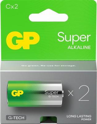 GP Super Alkaline engelse st.LR14 C 14A 3012415 GP Super Alkaline engelse st.LR14 C 14A 3012415