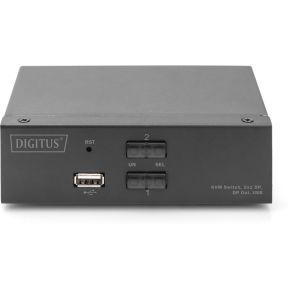 Digitus DS-12851 KVM-switch Zwart Digitus DS-12851 KVM-switch Zwart