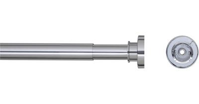Douchegordijnstangset Seallux diameter 28 mm 80-130 cm Chroom