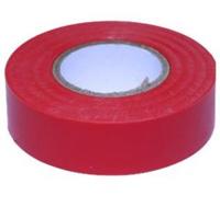 Enzo PVC isolatie tape 20m 19mm rood - 4140070 - thumbnail