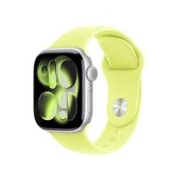 Apple Watch Band - Sportbandje - 42 mm - Neongeel - M/L - thumbnail